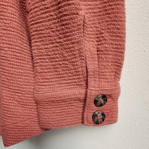 Madewell Women's Button Down Shirt in Rust Red - Picture 11 of 16